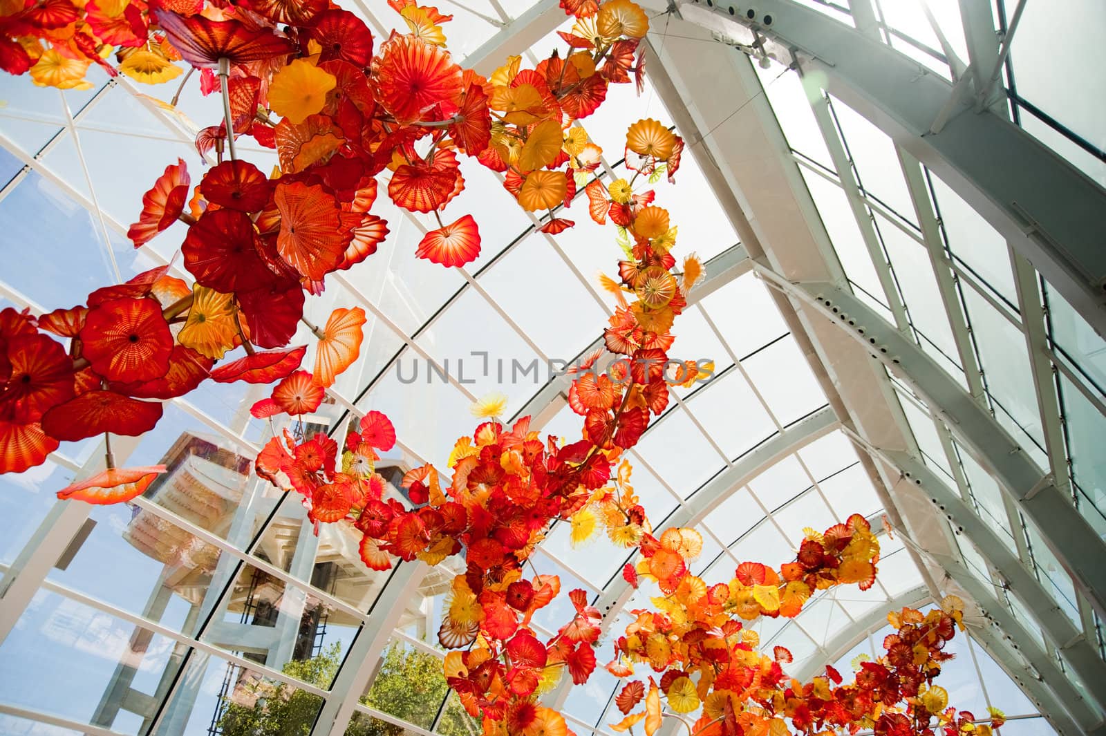 Space Needle and Chihuly Garden and Glass, Seattle WA