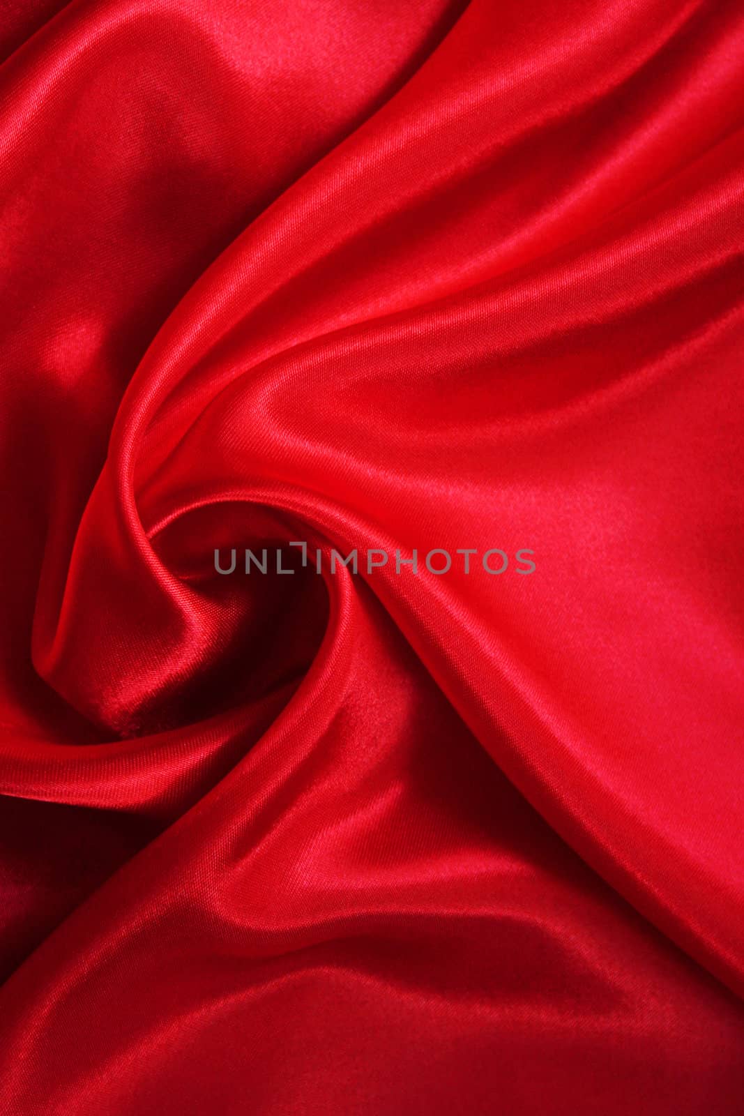 Smooth elegant red silk can use as background 