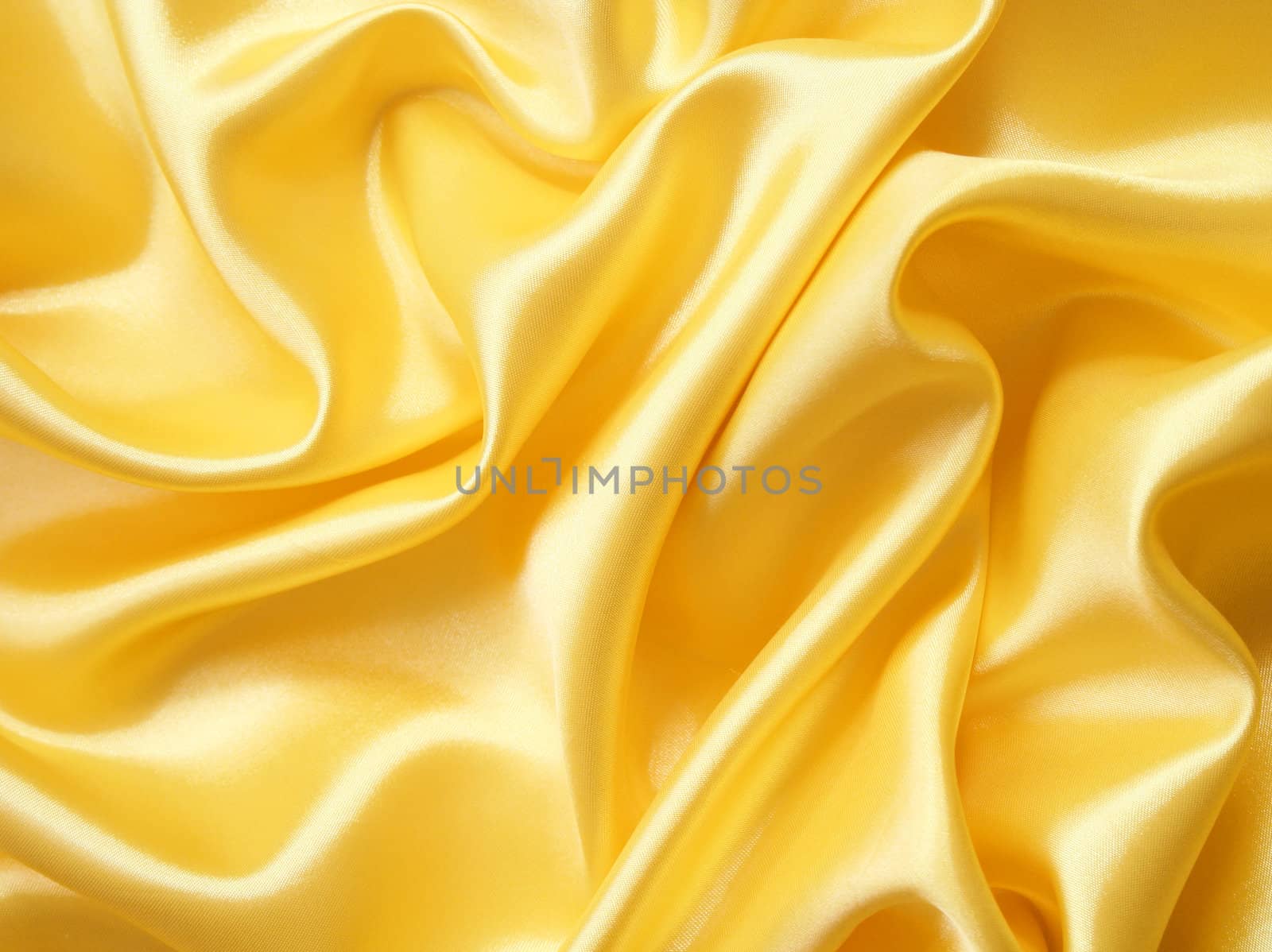 Smooth elegant golden silk can use as background 