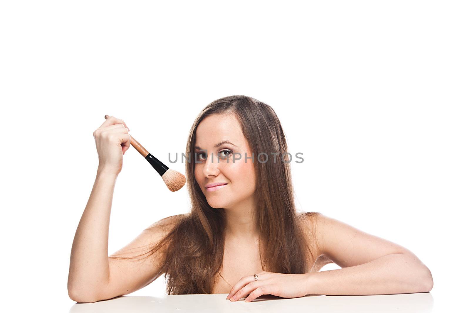 Image of a young and beautiful woman