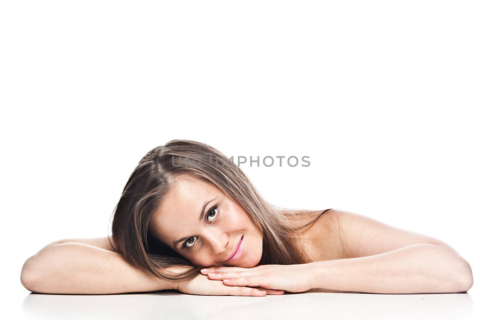 Image of a young and beautiful woman
