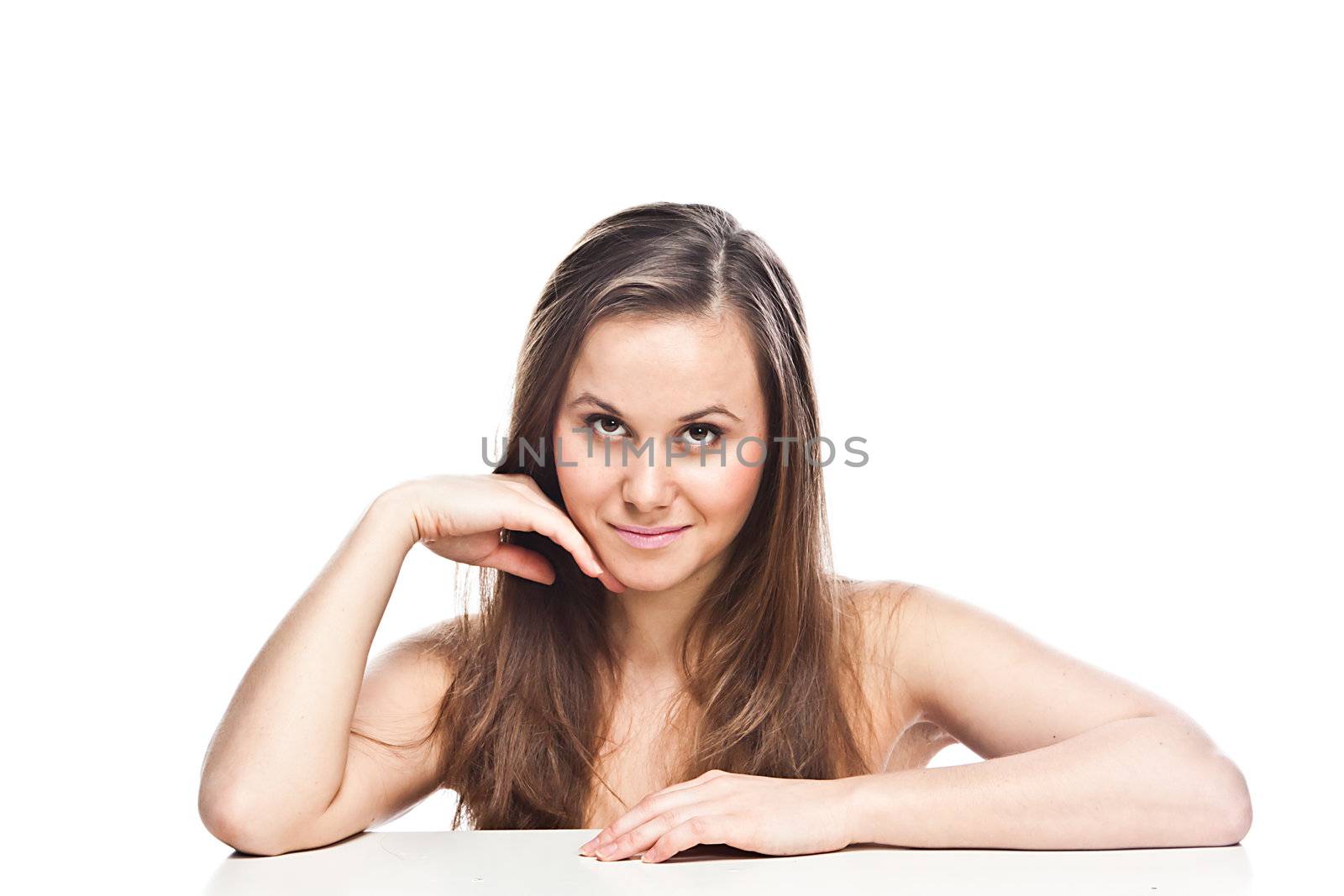 Image of a young and beautiful woman