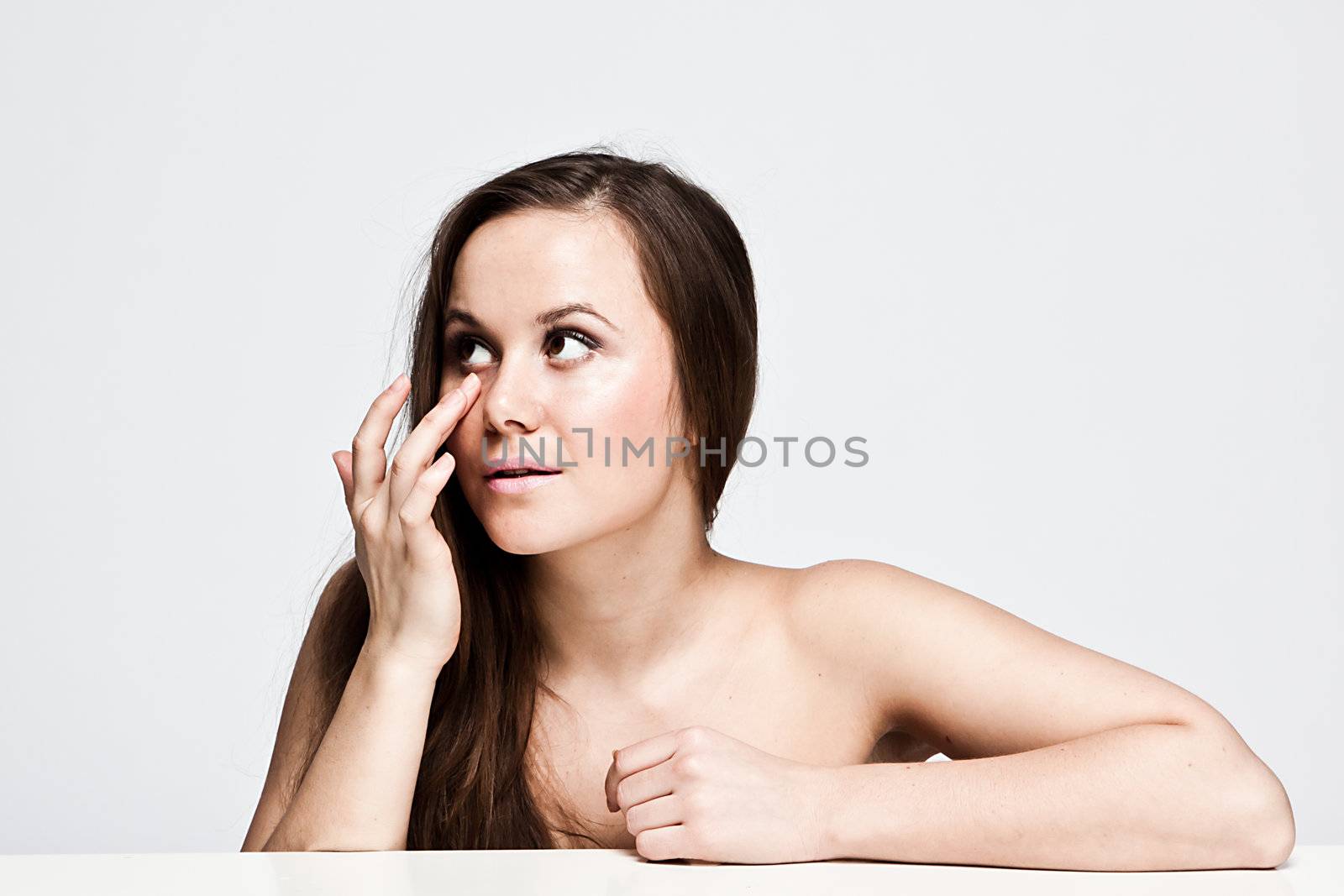 Image of a young and beautiful woman