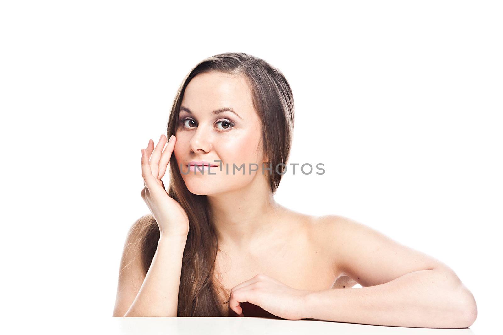 Image of a young and beautiful woman