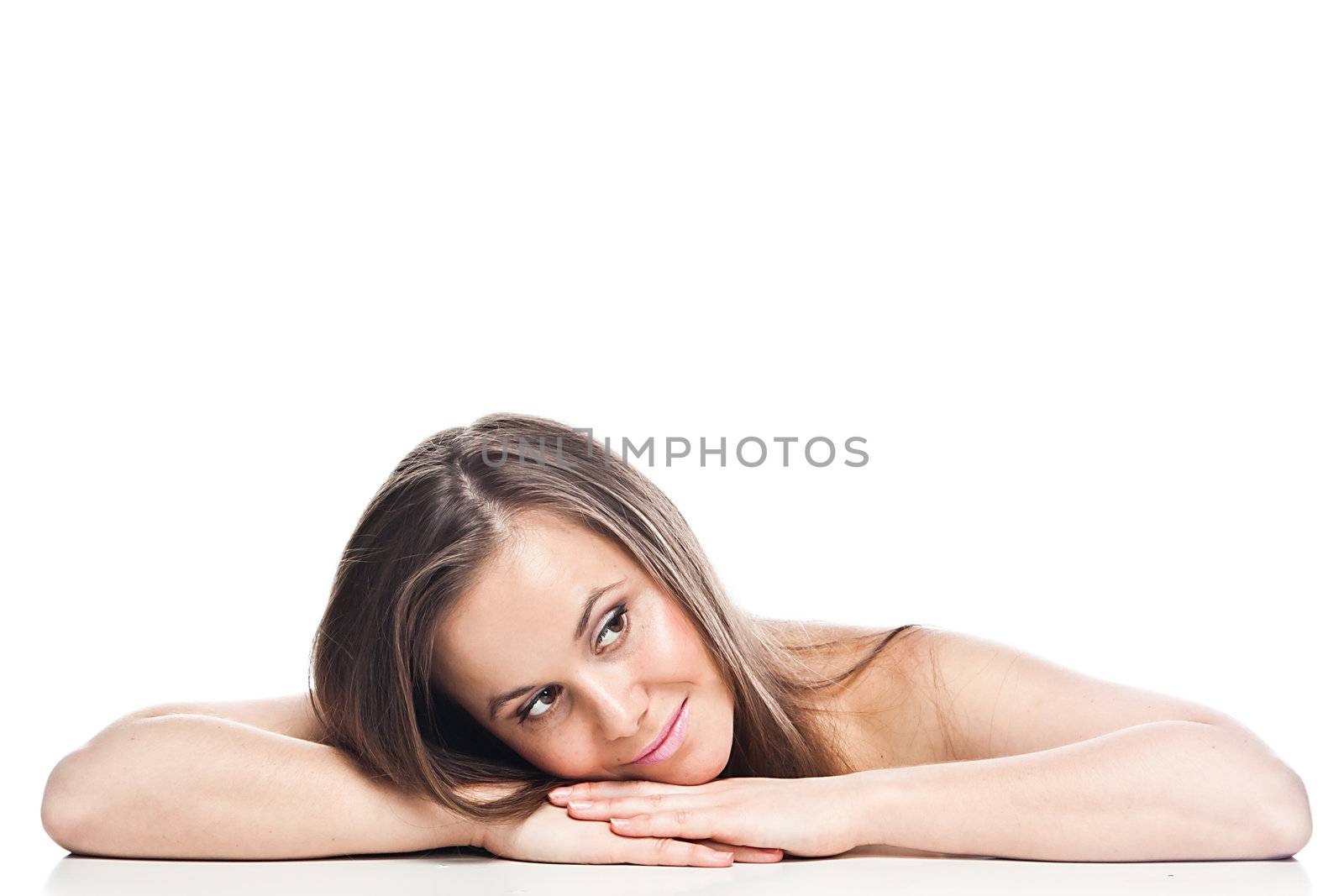 Image of a young and beautiful woman