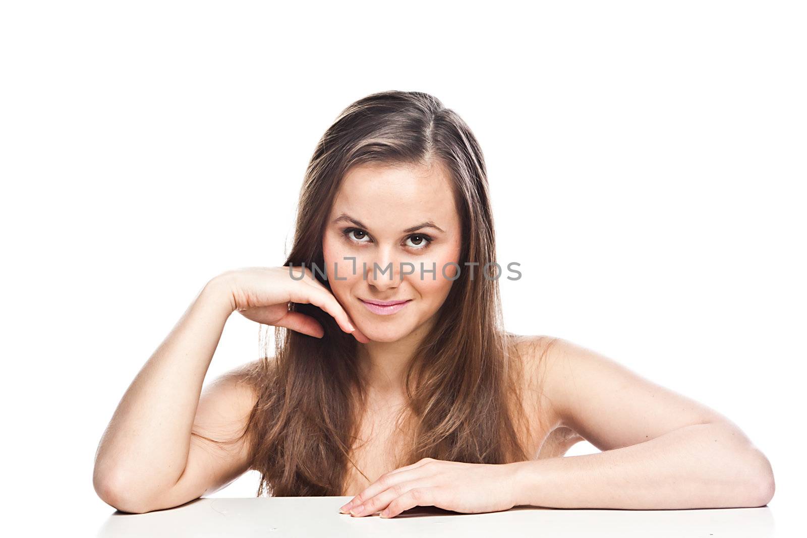 Image of a young and beautiful woman