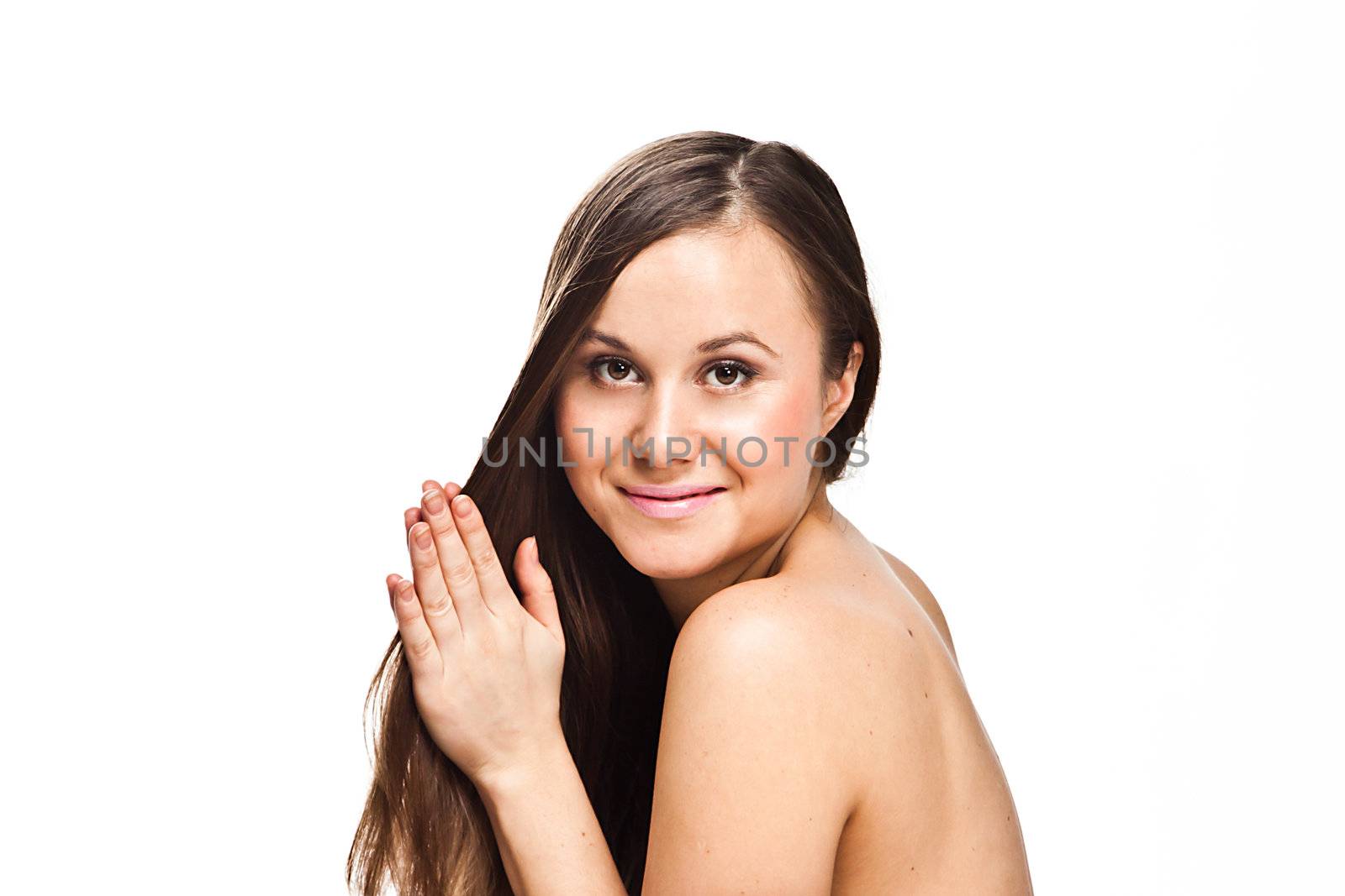 Image of a young and beautiful woman
