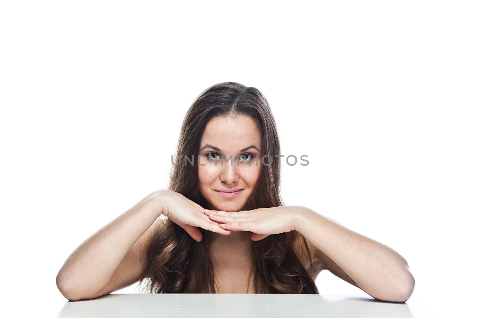 Image of a young and beautiful woman