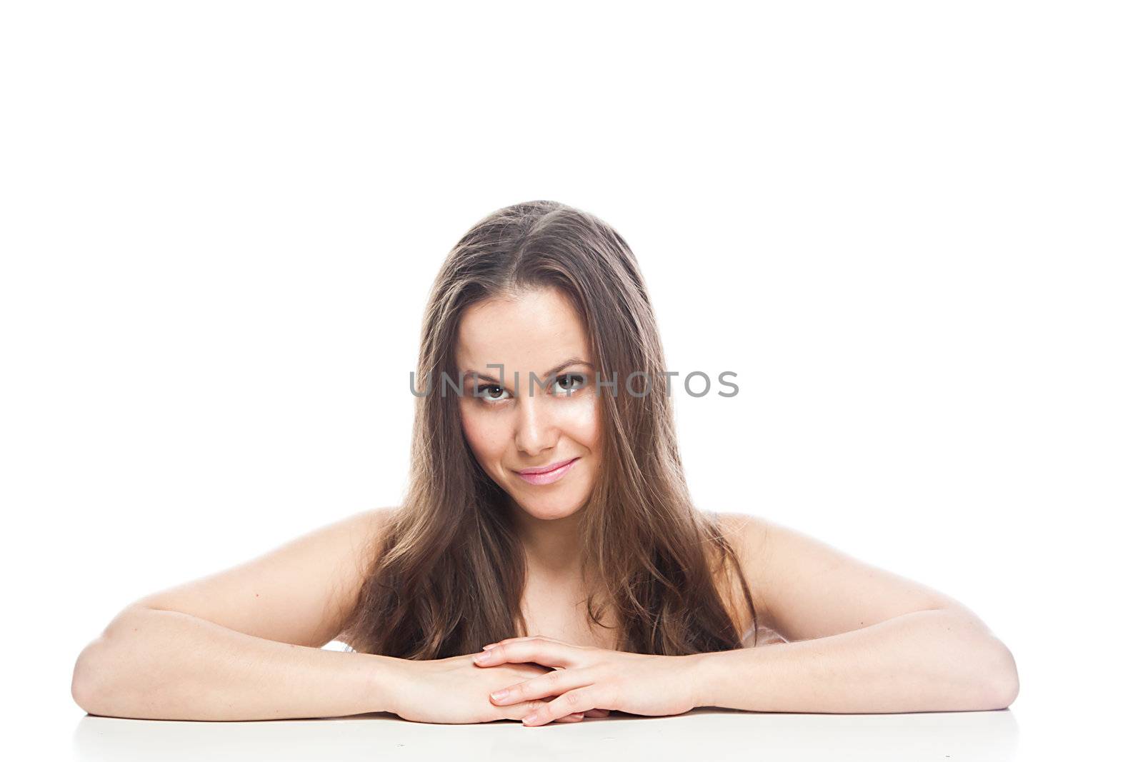 Image of a young and beautiful woman