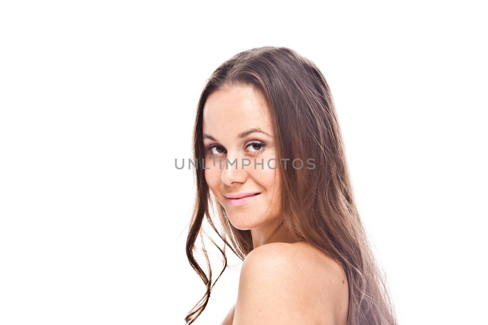 Image of a young and beautiful woman