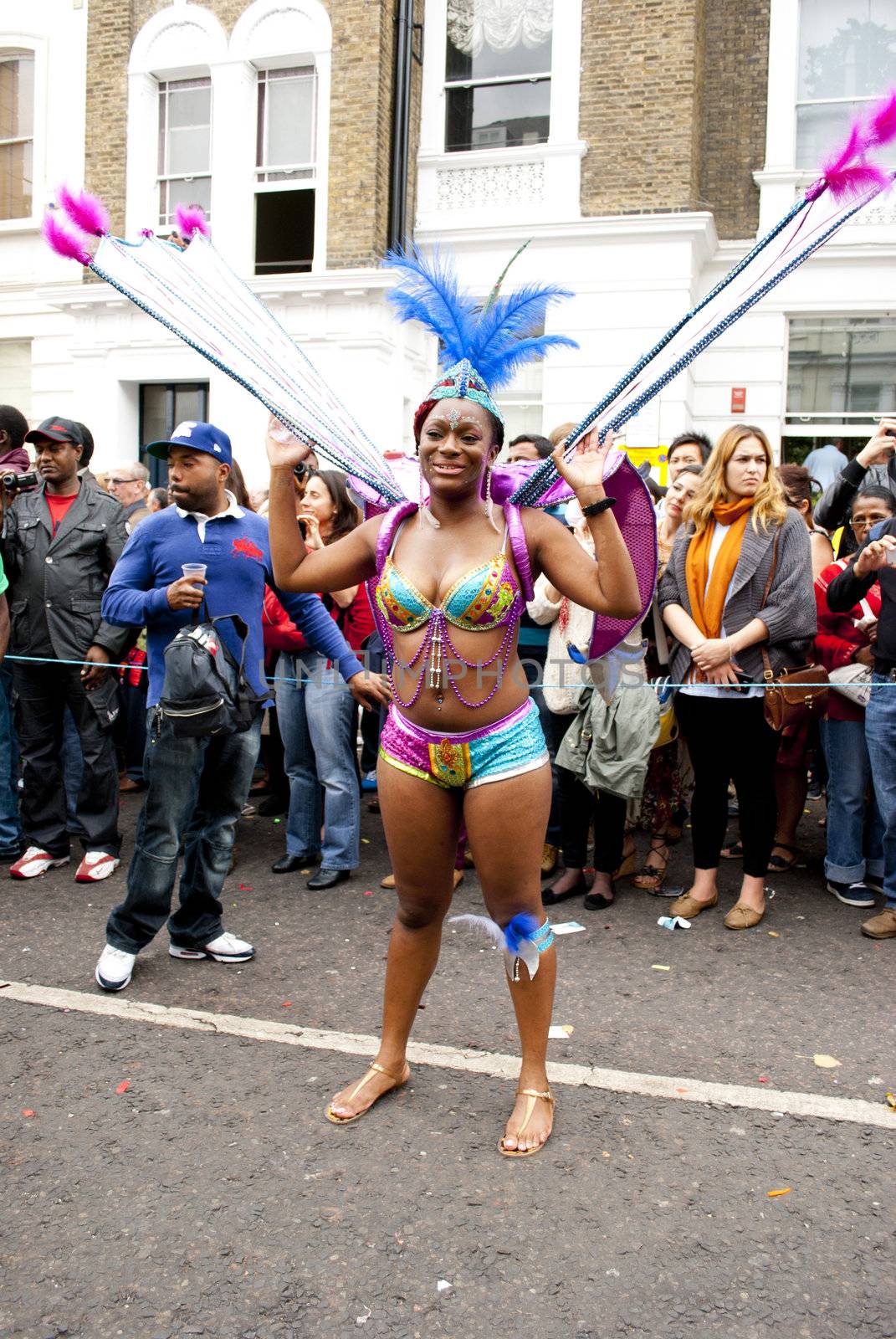 Notting Hill Carnival 2012 in London UK