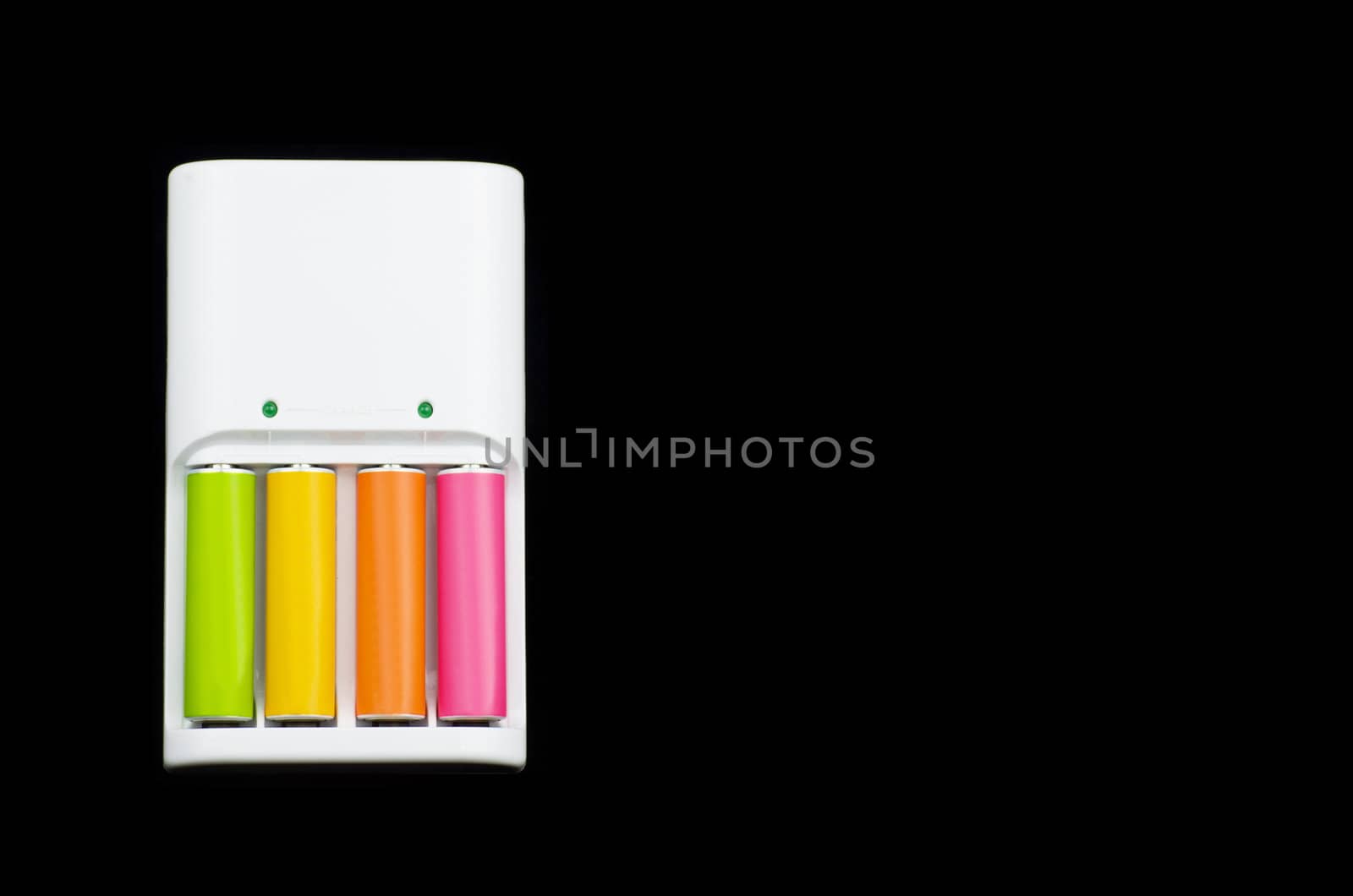 colourful rechargeable batteries by Soonwh