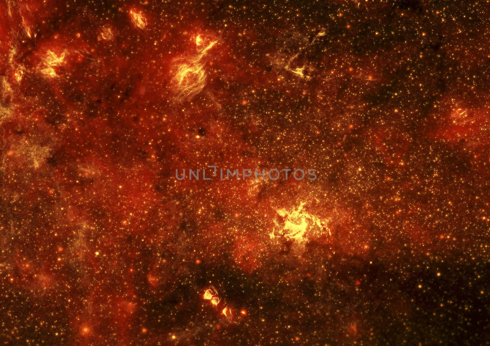 Star field in space and a nebulae by richter1910