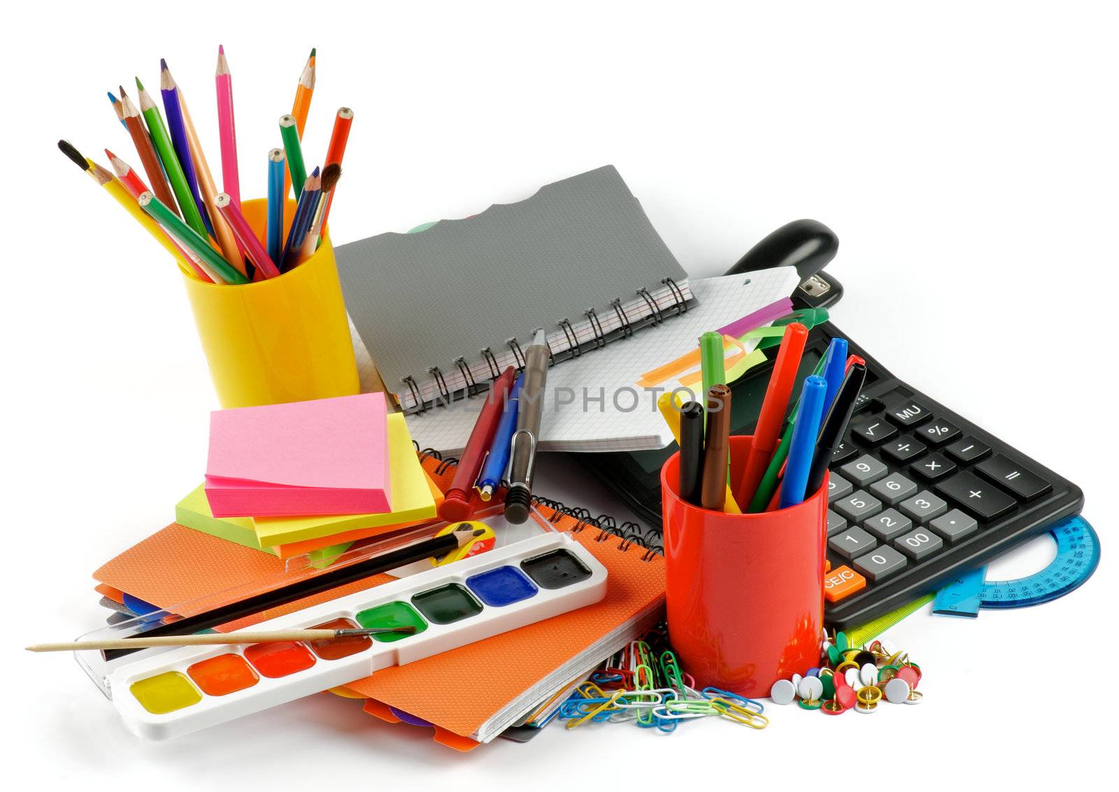 Color School Supplies by zhekos