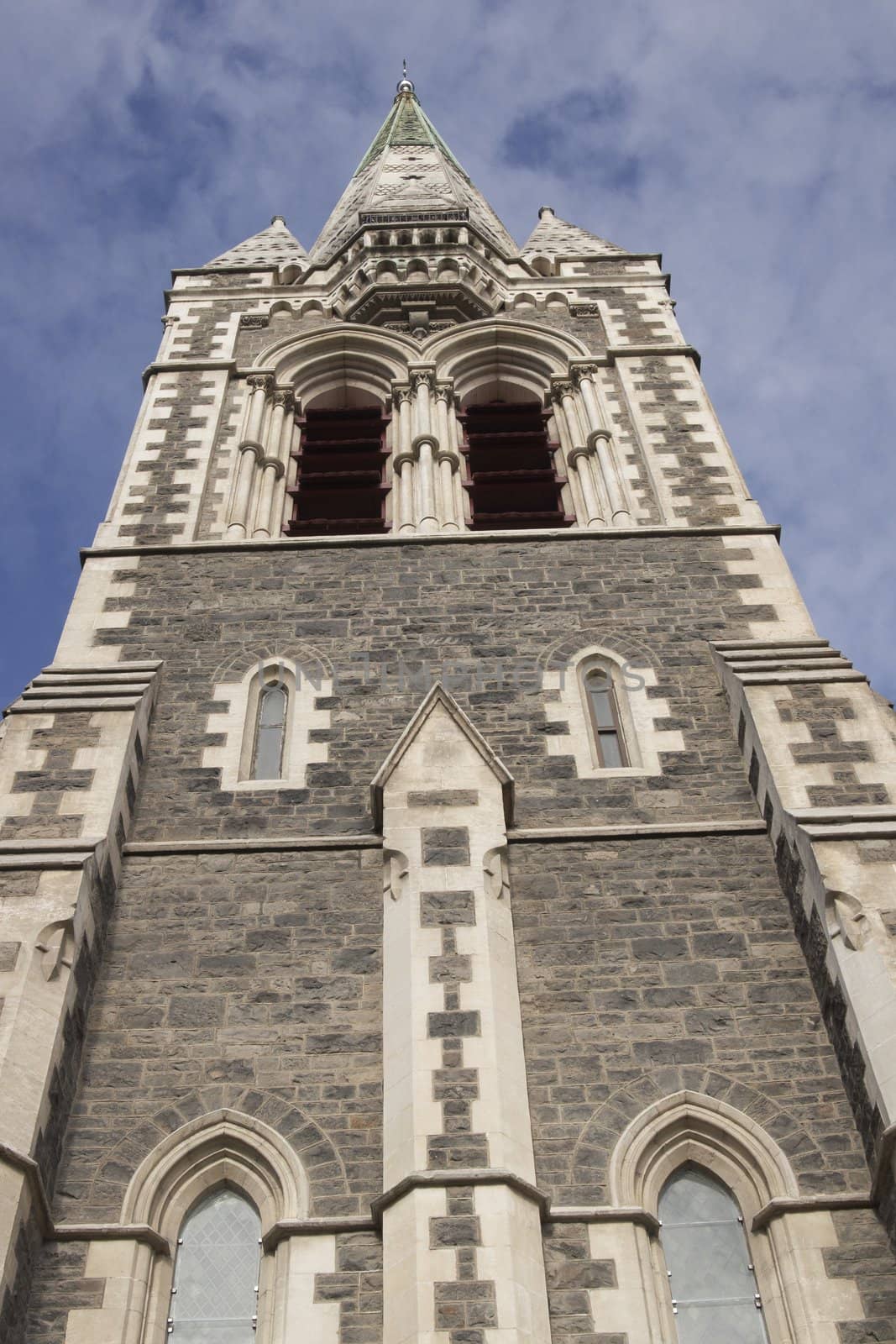 Christ Church Cathedral in Christchurch, South Island, New Zealand. Destroyed in an earthquake in 2011