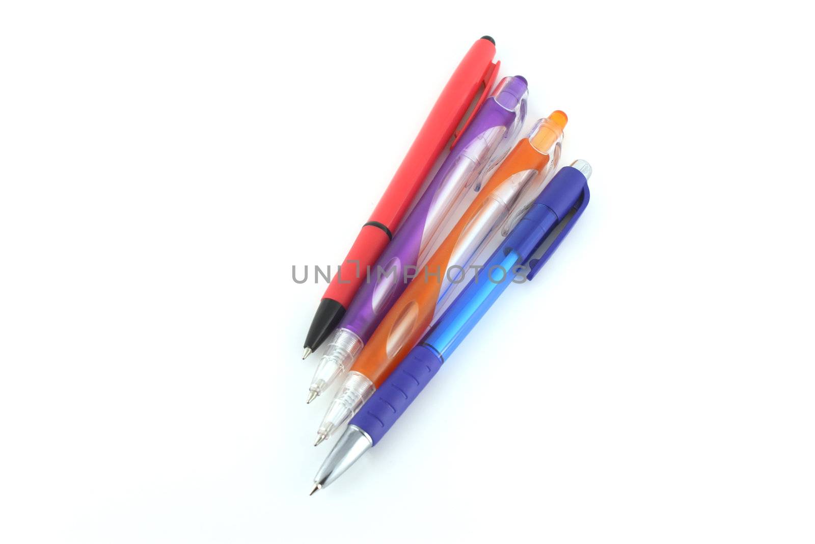 Color ball-point pens by sergpet