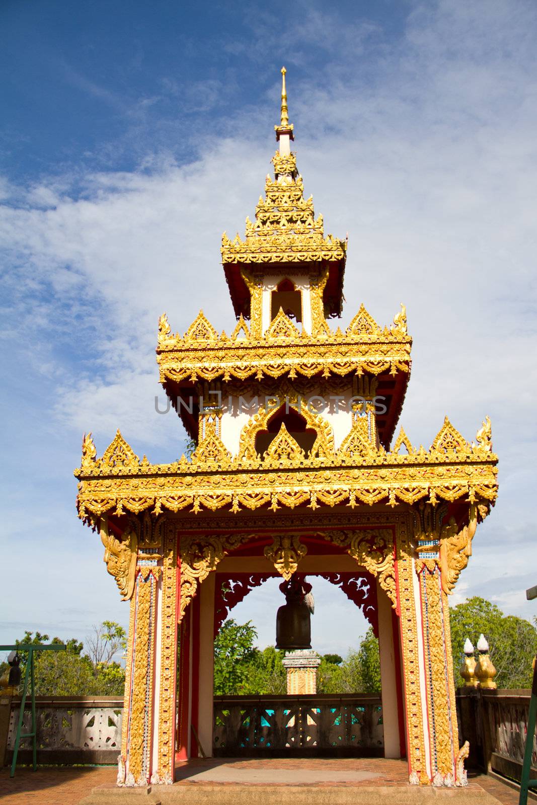 Thai temple by jukree