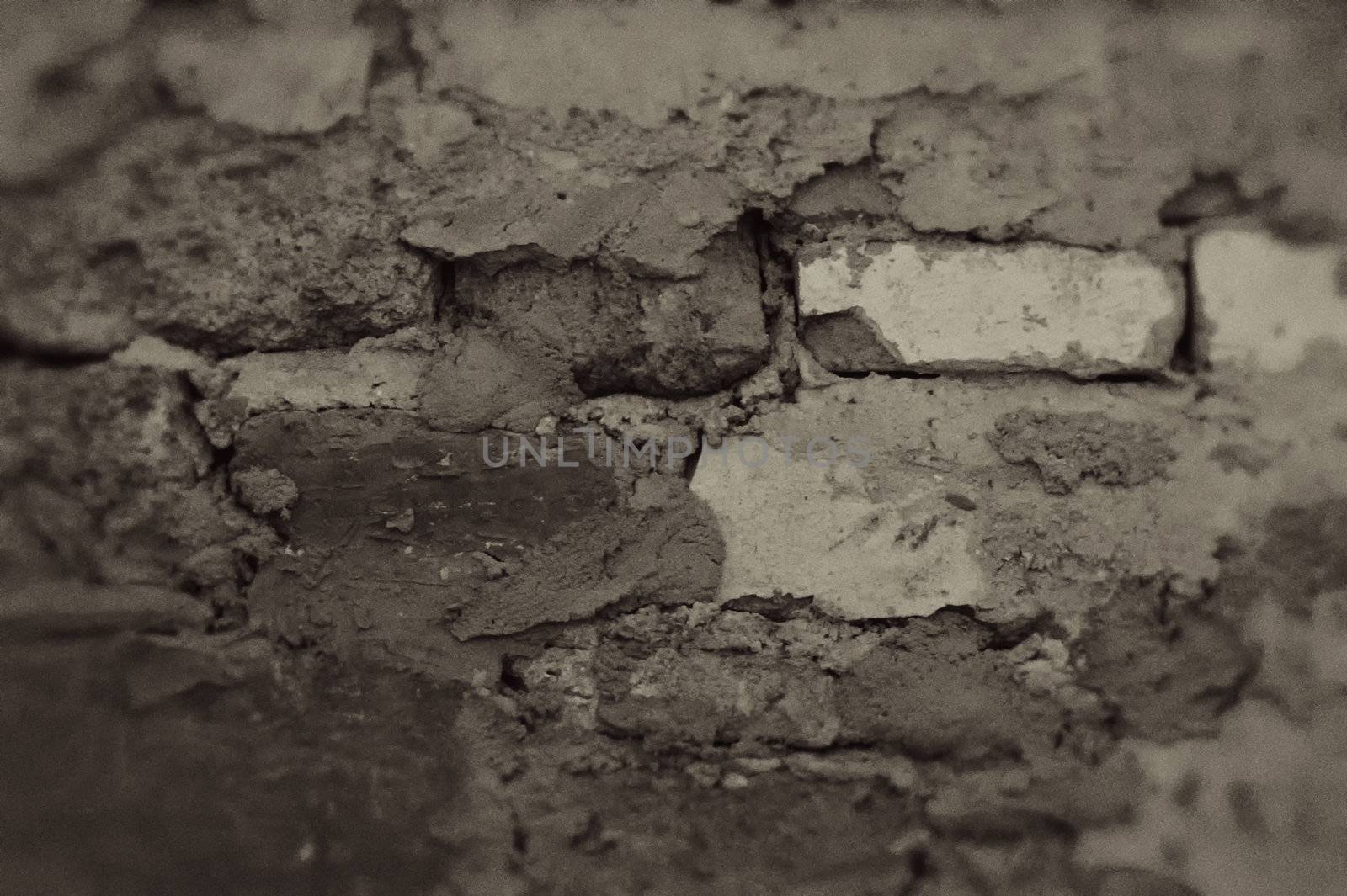 Pattern of old stone Wall Surfaced