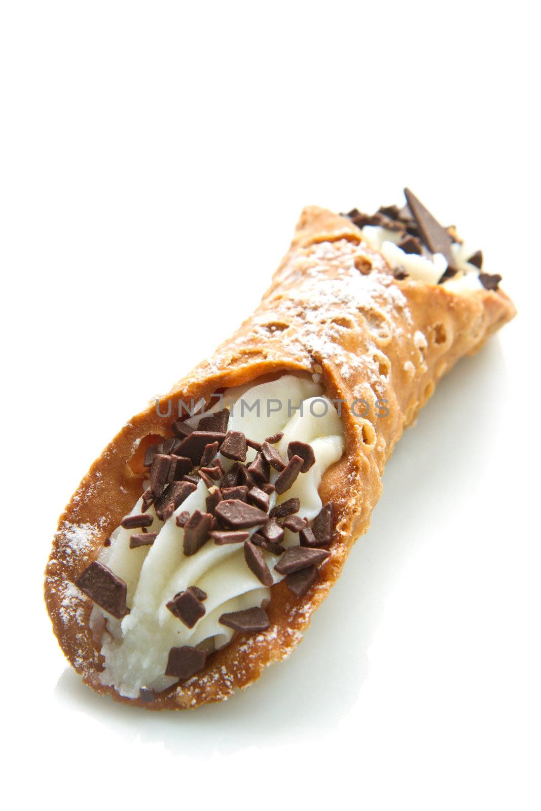 Sicilian cannoli with chocolate by lsantilli