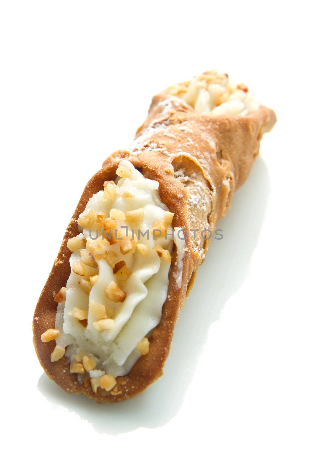 Sicilian cannoli with almond by lsantilli