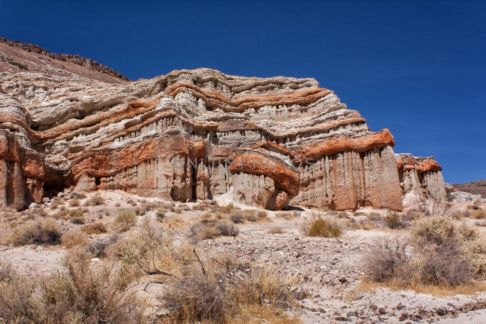 Red Rock Canyon State Park near Bakersfield, California.