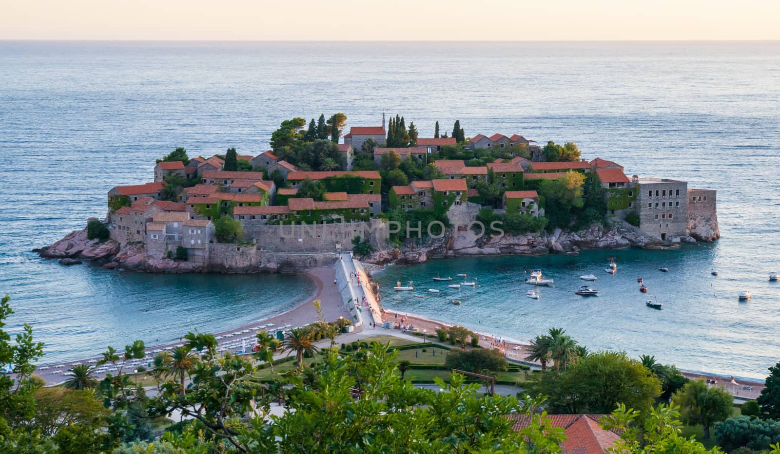 Sveti Stefan resort island-hotel in Montenegro