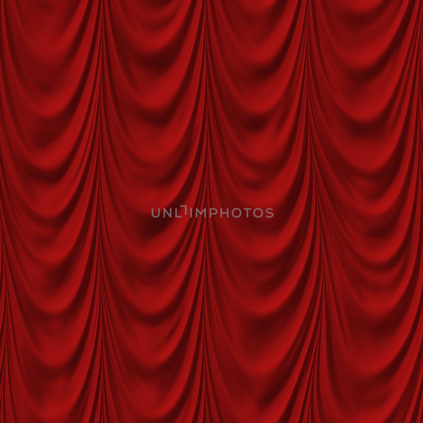 Red curtain by gilmanshin