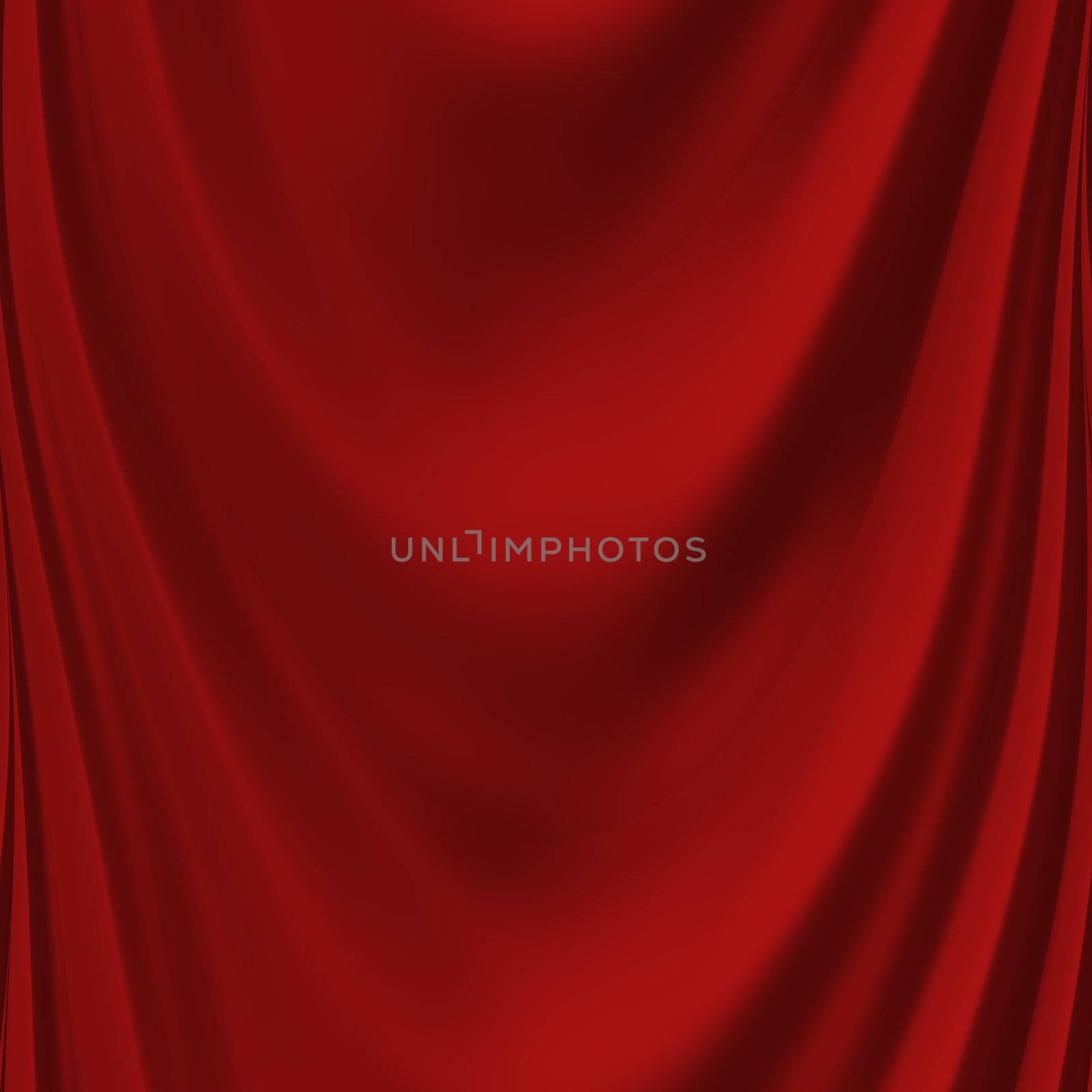 Red curtain