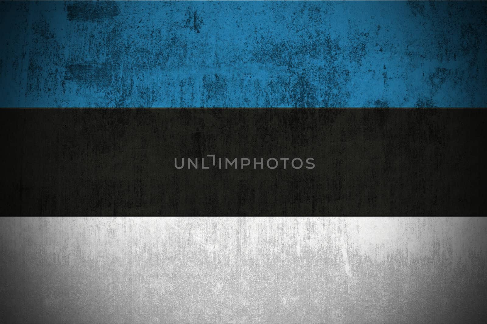 Grunge Flag Of Estonia by gilmanshin