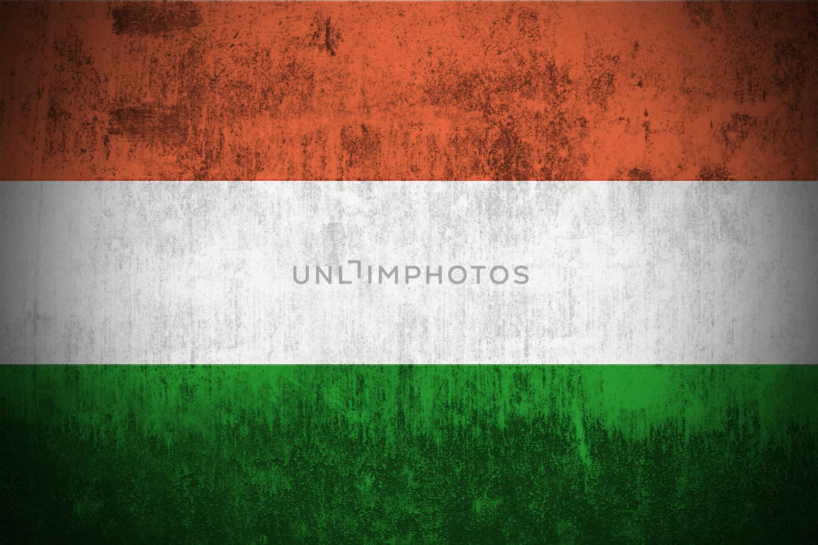 Grunge Flag Of Hungary by gilmanshin