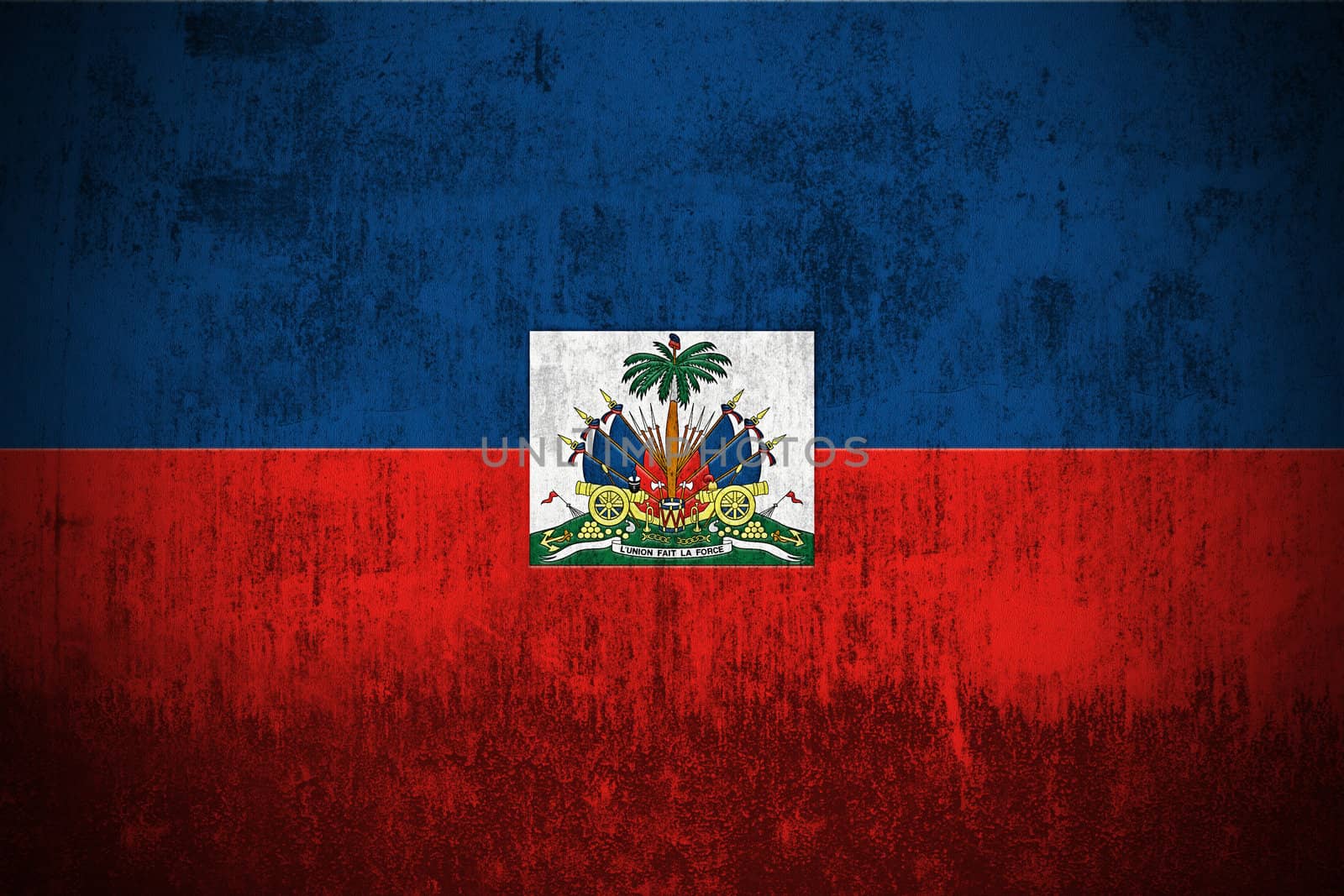 Grunge Flag Of Haiti by gilmanshin