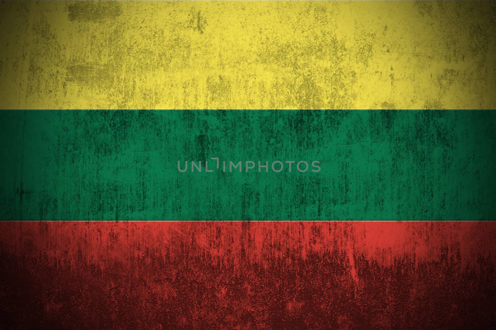 Grunge Flag Of Lithuania by gilmanshin