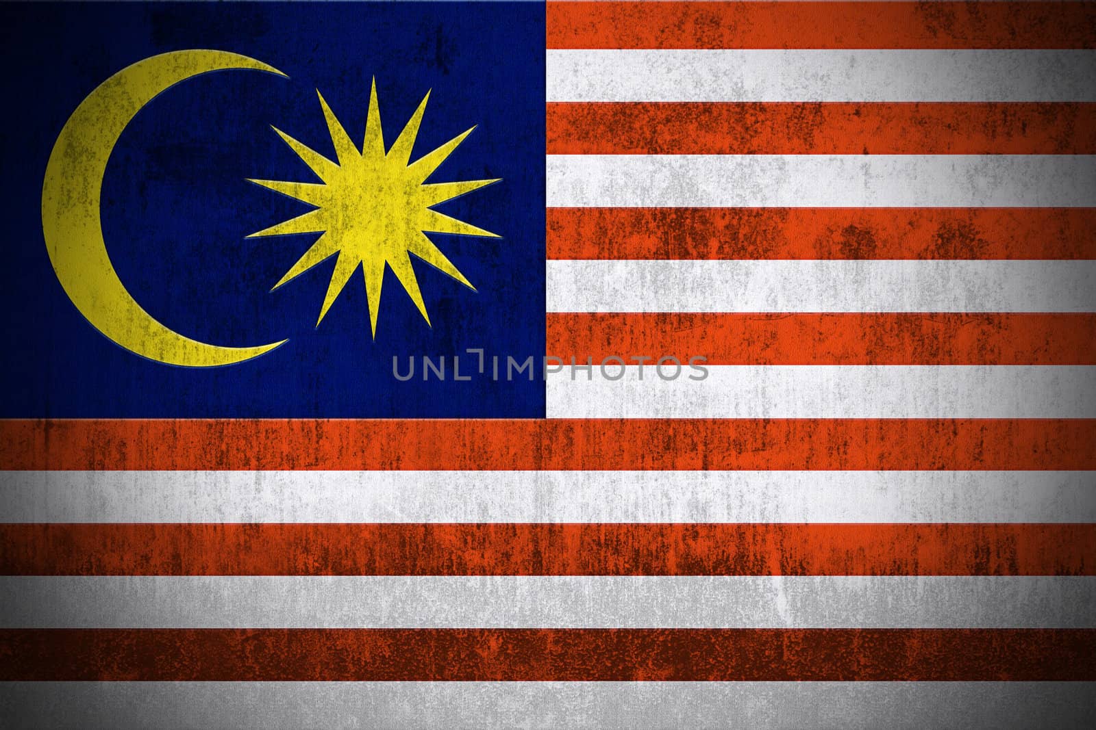 Grunge Flag Of Malaysia by gilmanshin