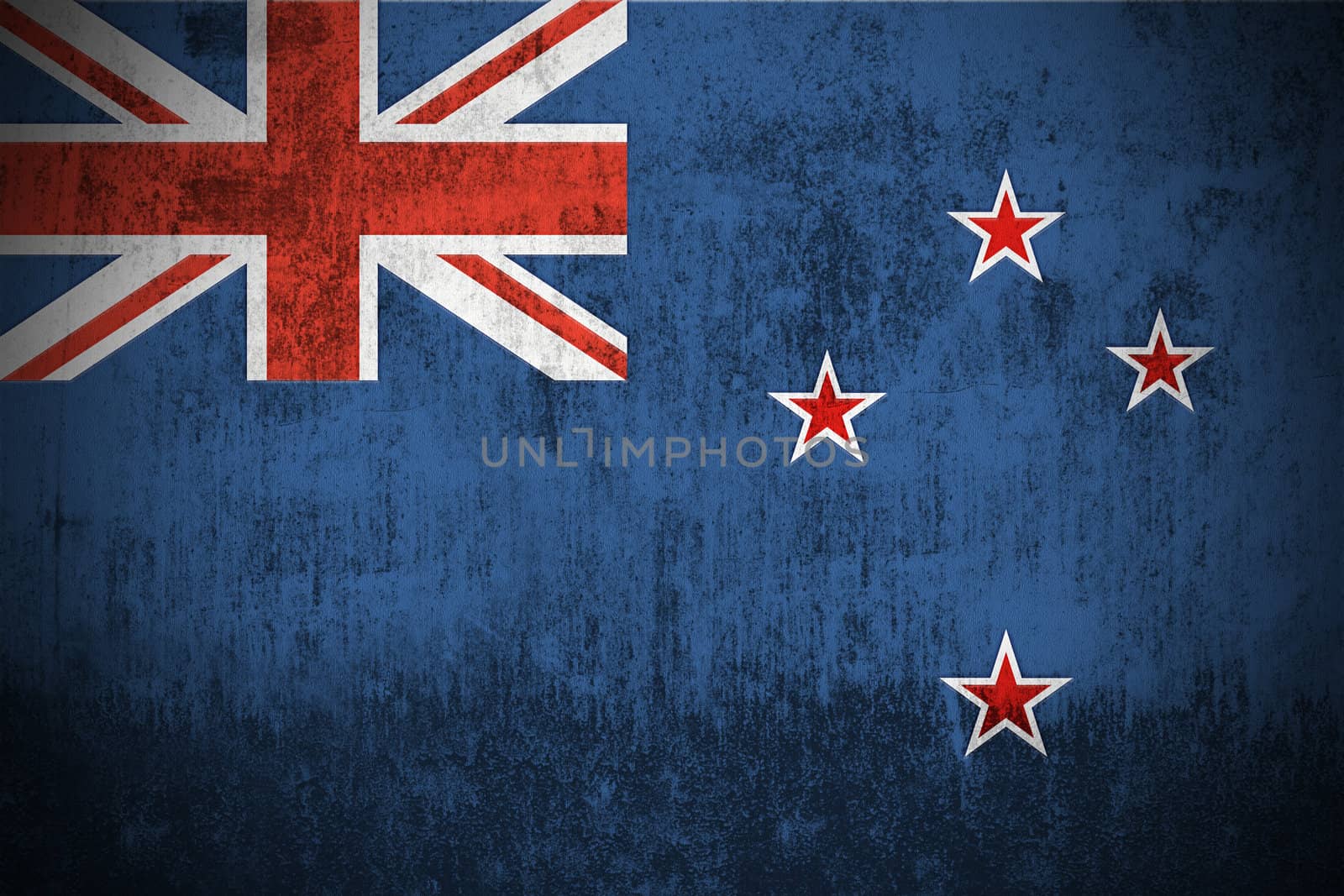 Grunge Flag Of New Zealand by gilmanshin