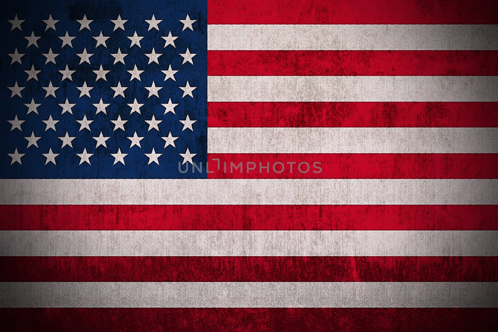 Grunge Flag Of USA by gilmanshin