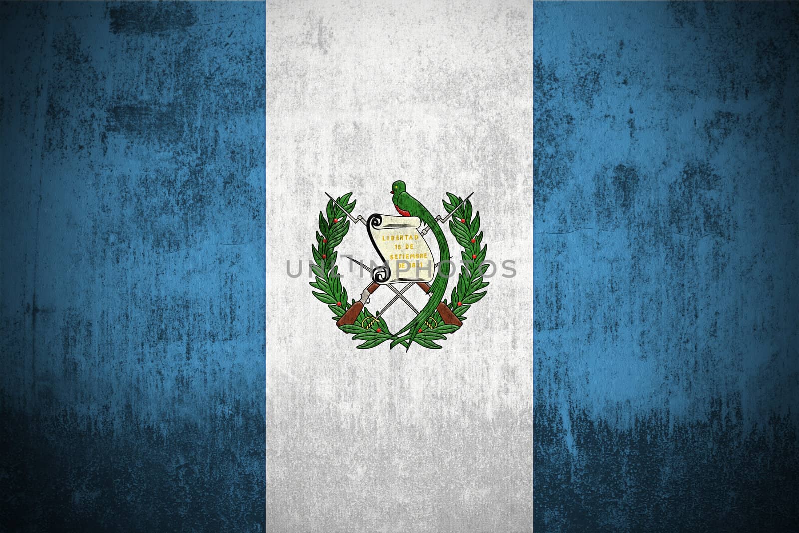 Grunge Flag Of Guatemala by gilmanshin