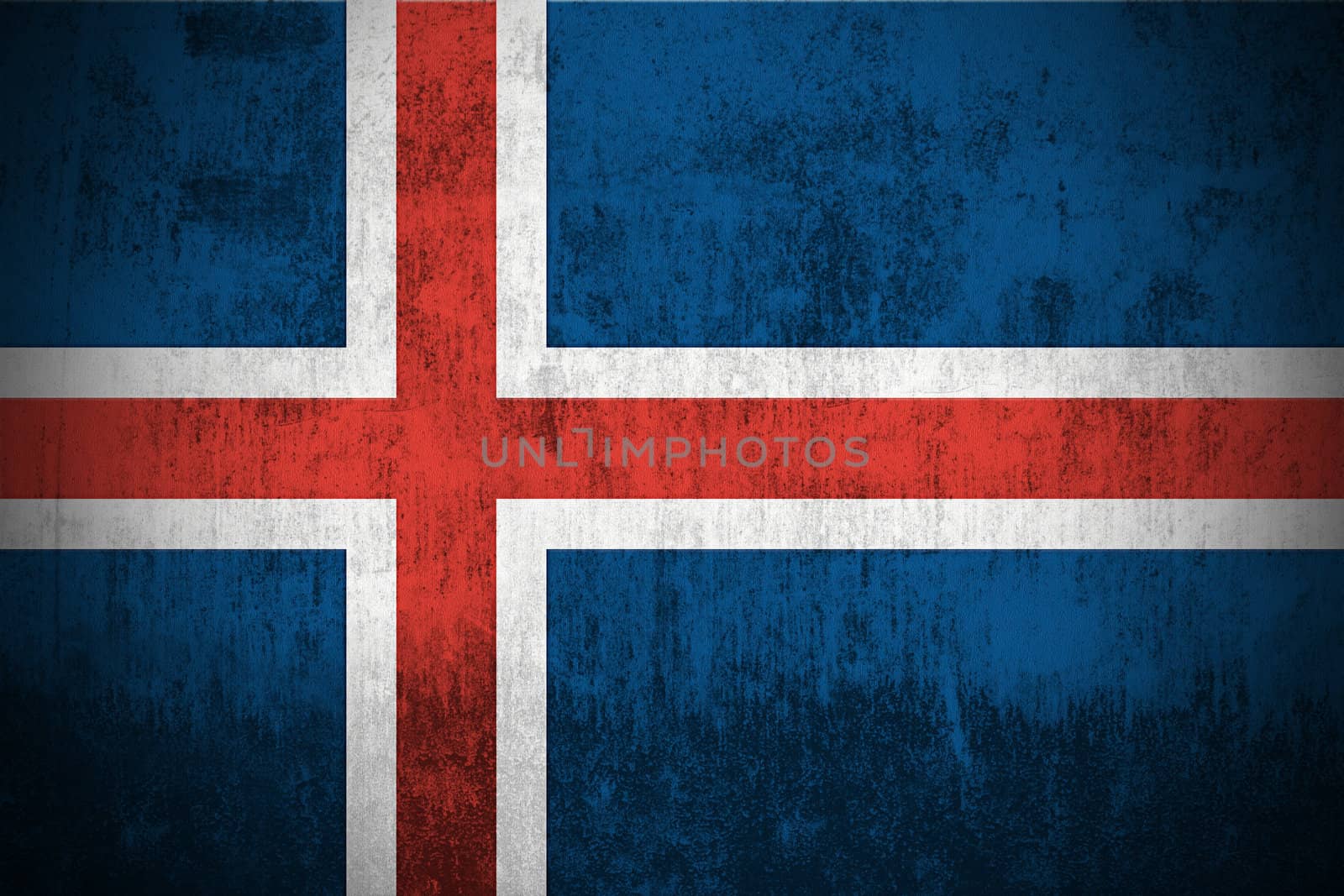 Grunge Flag Of Iceland by gilmanshin