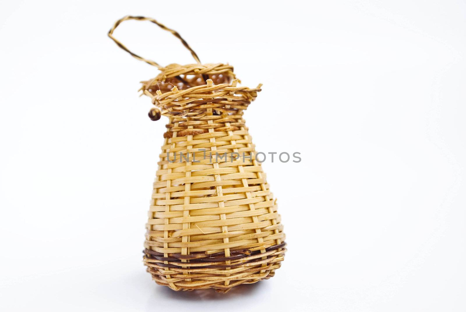 Thailand bamboo fishing trap made from bamboo wood
