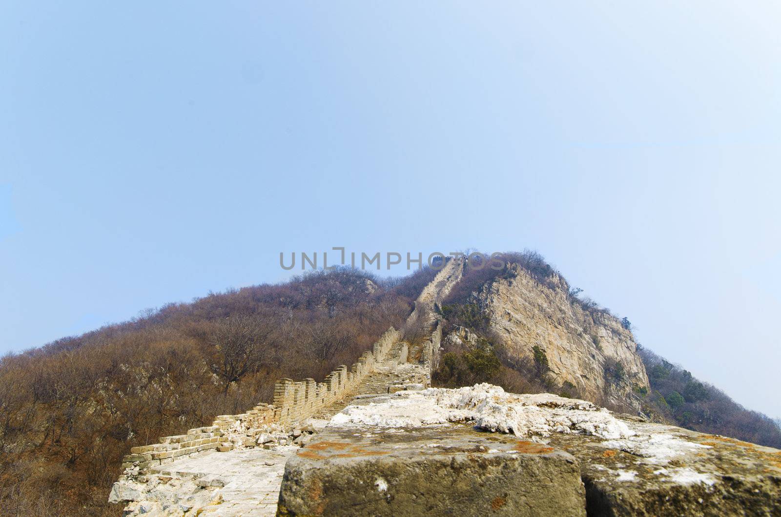 great wall of china unrestored