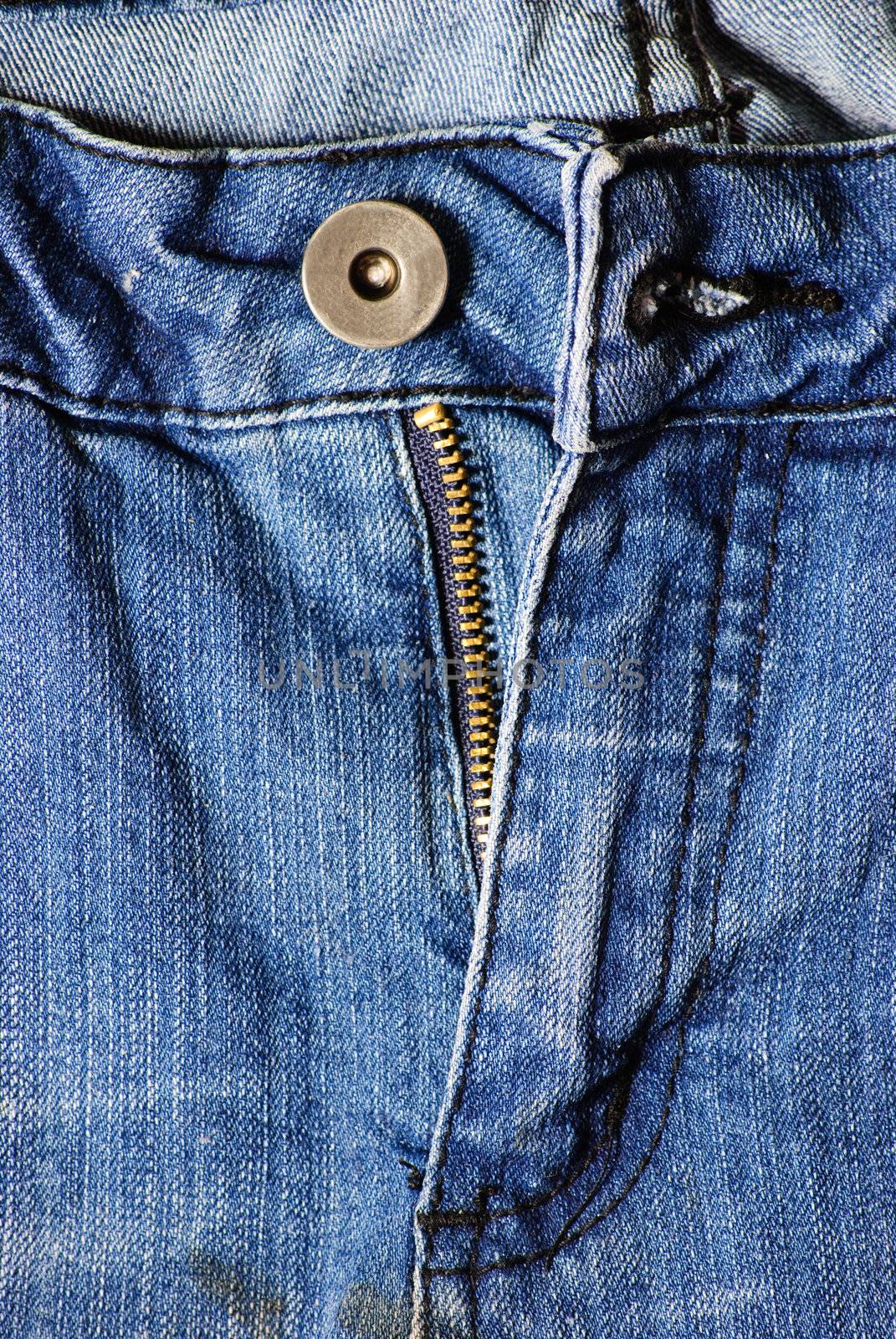 blue jeans detail