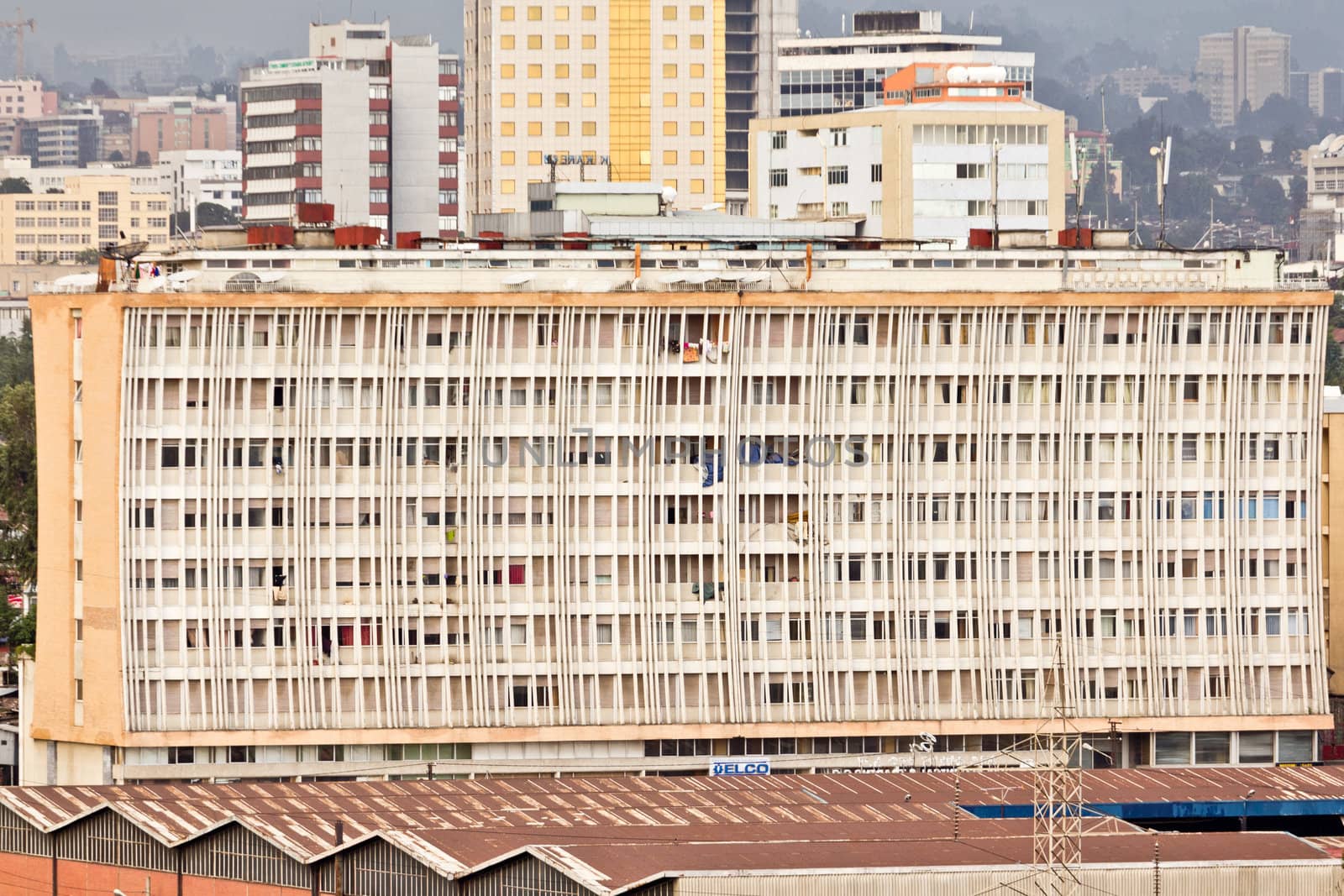 Temama Fok building in Addis Ababa, Ethiopia