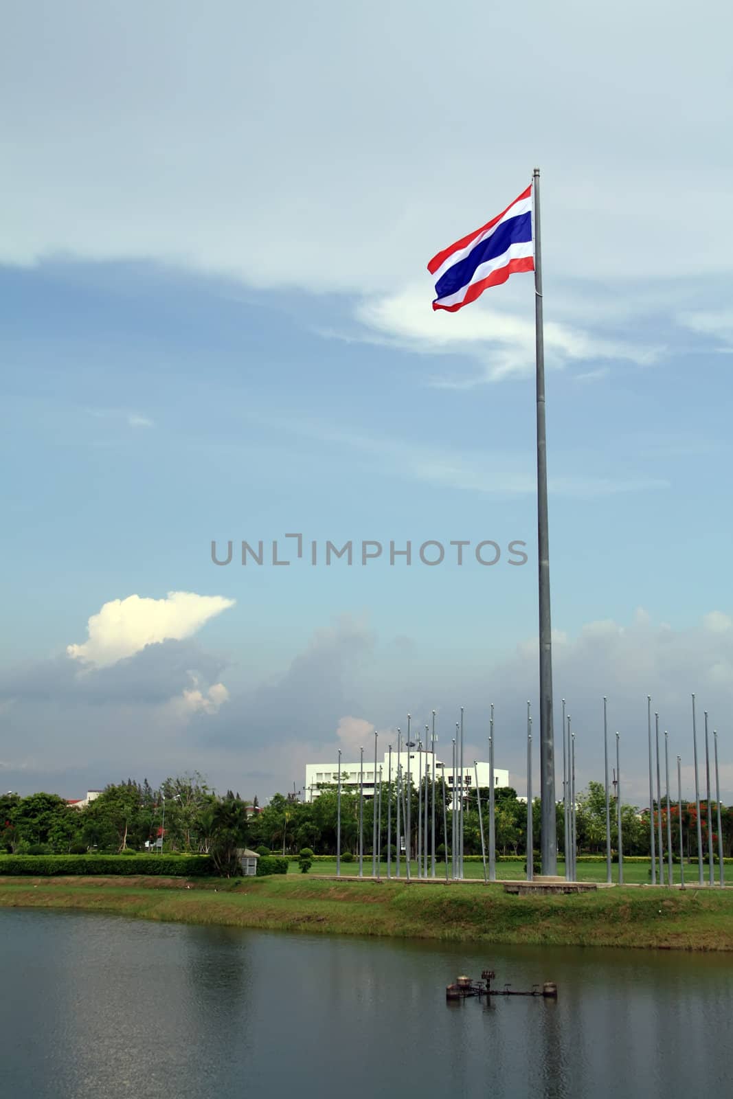 Thai national flag by phanlop88