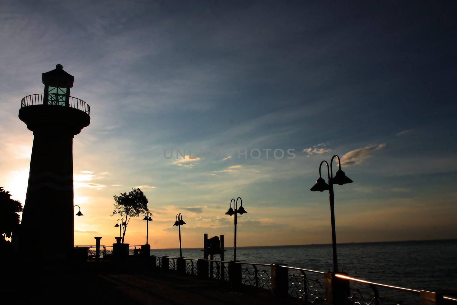 Lighthouse tower, Pattaya city