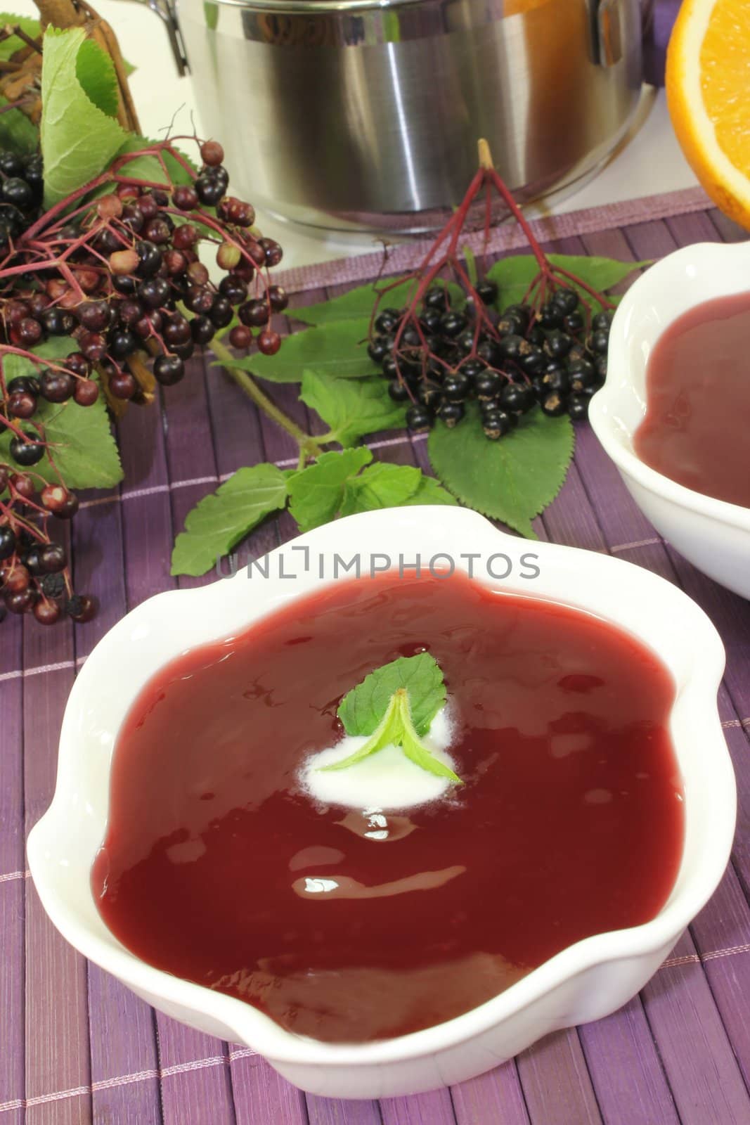 Elderberry soup by silencefoto