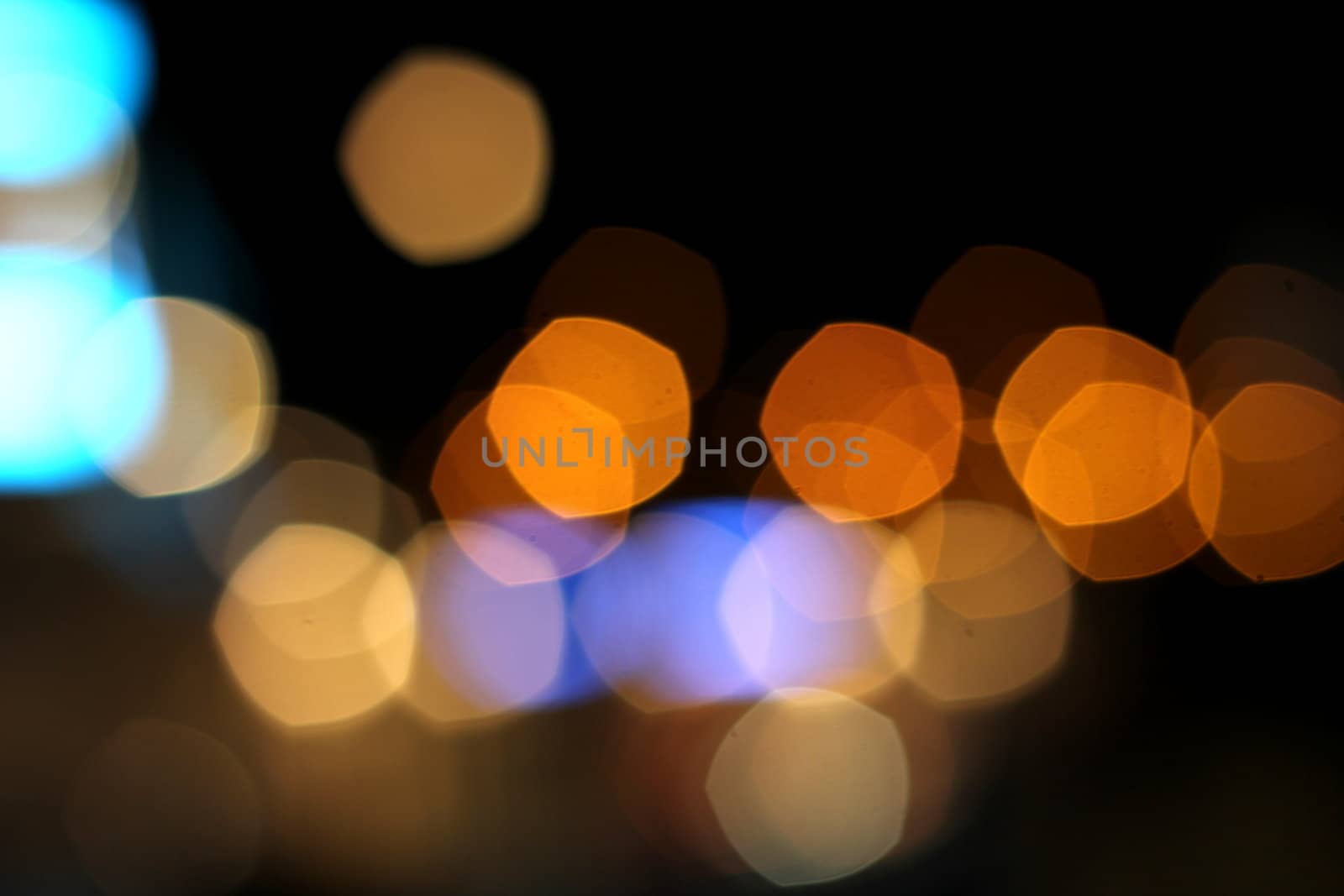 city bokeh background