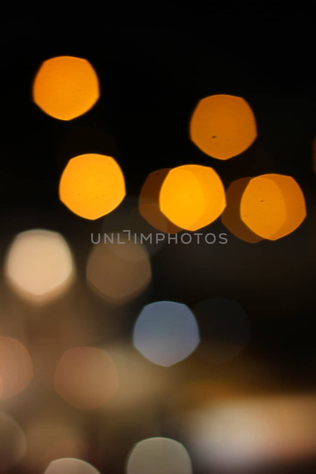 city bokeh background by Teka77