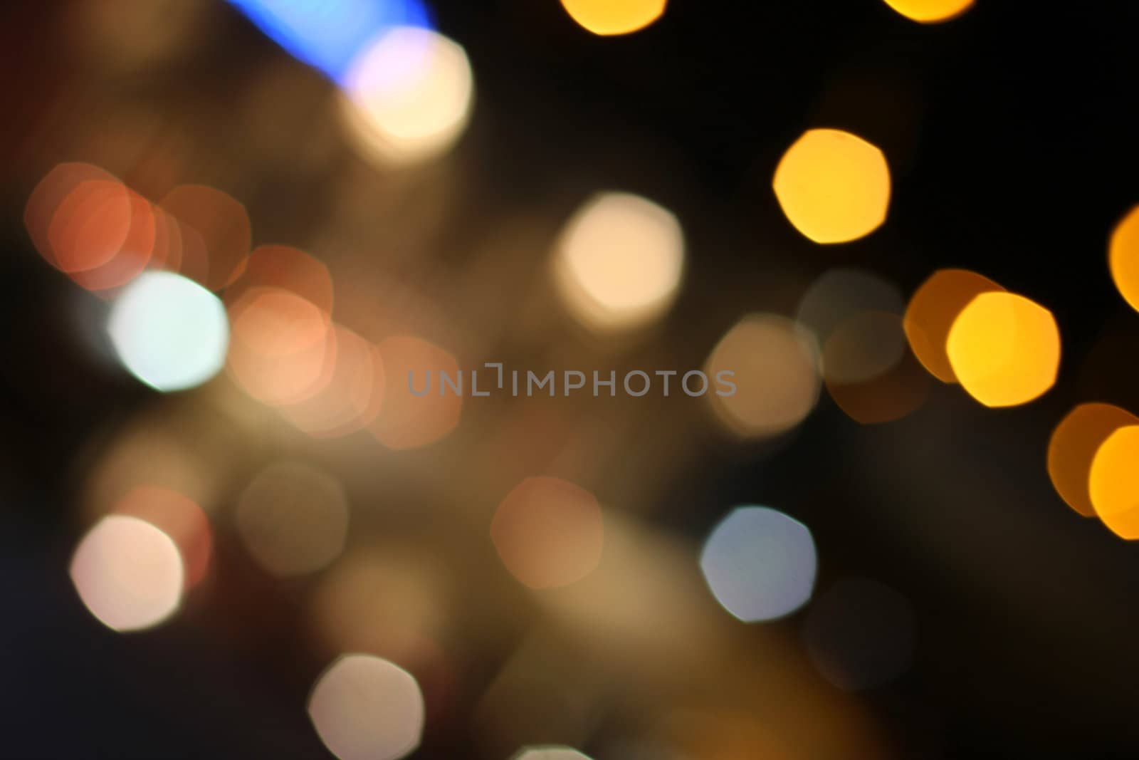 city bokeh background