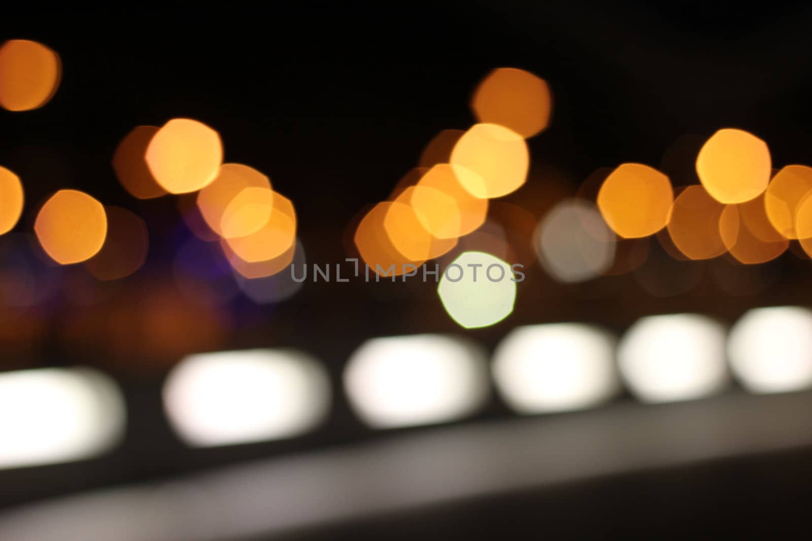 city bokeh background