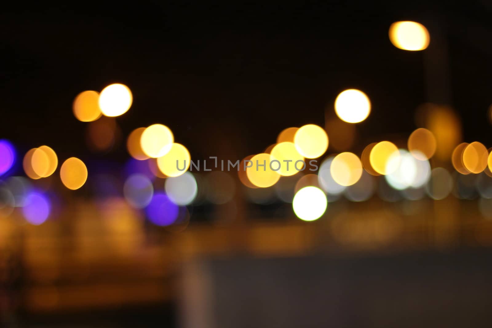 city bokeh background