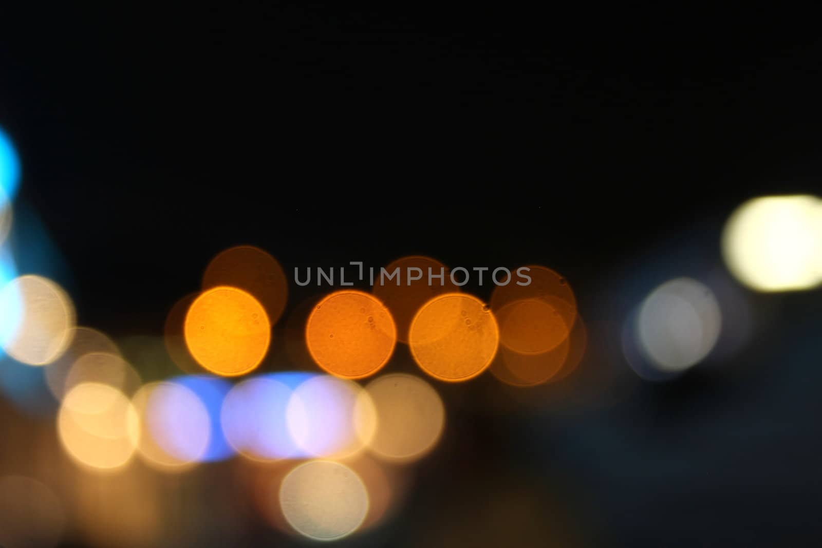 city bokeh background